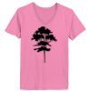 Ladies ComfortSoft ® V Neck Tee Thumbnail