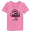 Ladies ComfortSoft ® V Neck Tee Thumbnail