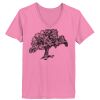 Ladies ComfortSoft ® V Neck Tee Thumbnail