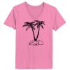 Ladies ComfortSoft ® V Neck Tee Thumbnail