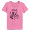 Ladies ComfortSoft ® V Neck Tee Thumbnail