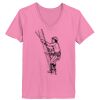 Ladies ComfortSoft ® V Neck Tee Thumbnail