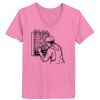 Ladies ComfortSoft ® V Neck Tee Thumbnail