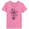 Ladies ComfortSoft ® V Neck Tee Thumbnail