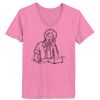 Ladies ComfortSoft ® V Neck Tee Thumbnail