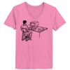 Ladies ComfortSoft ® V Neck Tee Thumbnail