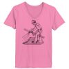 Ladies ComfortSoft ® V Neck Tee Thumbnail