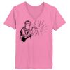 Ladies ComfortSoft ® V Neck Tee Thumbnail