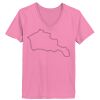 Ladies ComfortSoft ® V Neck Tee Thumbnail