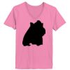 Ladies ComfortSoft ® V Neck Tee Thumbnail