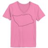 Ladies ComfortSoft ® V Neck Tee Thumbnail