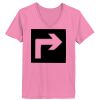 Ladies ComfortSoft ® V Neck Tee Thumbnail