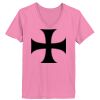 Ladies ComfortSoft ® V Neck Tee Thumbnail