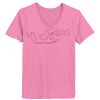 Ladies ComfortSoft ® V Neck Tee Thumbnail