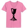 Ladies ComfortSoft ® V Neck Tee Thumbnail