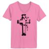 Ladies ComfortSoft ® V Neck Tee Thumbnail