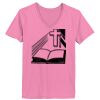 Ladies ComfortSoft ® V Neck Tee Thumbnail