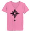 Ladies ComfortSoft ® V Neck Tee Thumbnail