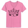 Ladies ComfortSoft ® V Neck Tee Thumbnail