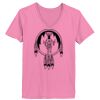 Ladies ComfortSoft ® V Neck Tee Thumbnail