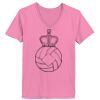 Ladies ComfortSoft ® V Neck Tee Thumbnail