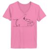 Ladies ComfortSoft ® V Neck Tee Thumbnail