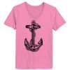 Ladies ComfortSoft ® V Neck Tee Thumbnail