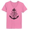 Ladies ComfortSoft ® V Neck Tee Thumbnail