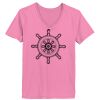 Ladies ComfortSoft ® V Neck Tee Thumbnail