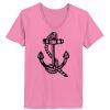 Ladies ComfortSoft ® V Neck Tee Thumbnail