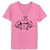 Ladies ComfortSoft ® V Neck Tee Thumbnail