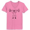 Ladies ComfortSoft ® V Neck Tee Thumbnail