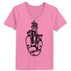 Ladies ComfortSoft ® V Neck Tee Thumbnail