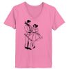 Ladies ComfortSoft ® V Neck Tee Thumbnail