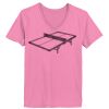 Ladies ComfortSoft ® V Neck Tee Thumbnail