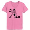 Ladies ComfortSoft ® V Neck Tee Thumbnail