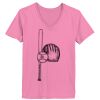 Ladies ComfortSoft ® V Neck Tee Thumbnail