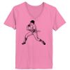 Ladies ComfortSoft ® V Neck Tee Thumbnail