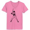 Ladies ComfortSoft ® V Neck Tee Thumbnail