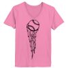 Ladies ComfortSoft ® V Neck Tee Thumbnail