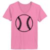 Ladies ComfortSoft ® V Neck Tee Thumbnail