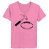 Ladies ComfortSoft ® V Neck Tee Thumbnail