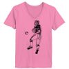 Ladies ComfortSoft ® V Neck Tee Thumbnail