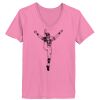 Ladies ComfortSoft ® V Neck Tee Thumbnail