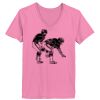 Ladies ComfortSoft ® V Neck Tee Thumbnail