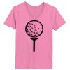 Ladies ComfortSoft ® V Neck Tee Thumbnail