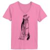 Ladies ComfortSoft ® V Neck Tee Thumbnail