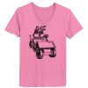 Ladies ComfortSoft ® V Neck Tee Thumbnail