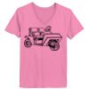 Ladies ComfortSoft ® V Neck Tee Thumbnail