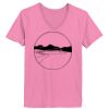 Ladies ComfortSoft ® V Neck Tee Thumbnail